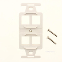 SignaMax 4-Port 106 Type Keystone 106A-4-WH