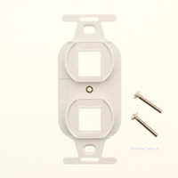 SignaMax 2-Port 106 Type Keystone 106A-2-WH