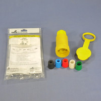 Cooper Watertight Turn Locking Connector Plug L5-15 NEMA L5-15R 15A 125V 25W47