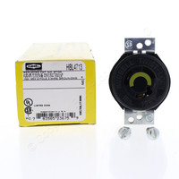 Hubbell Twist Locking Receptacle Outlet Panel Mount L5-15R 15A 125V HBL4713