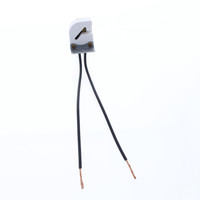 Leviton 486 LHo352 Medium Bi-Pin Linear Fluorescent Lampholder T8 Panel Slide-on