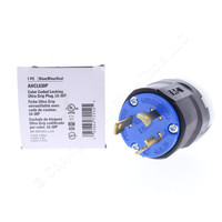 Eaton Blue Twist Turn Locking Plug Hart-Lok NEMA L6-30P 30A 250V 2P3W AHCL630P