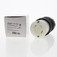 New Eaton Twist Turn Locking Connector Plug NEMA L14-30R 30A 125/250V AHL1430C