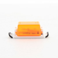 Peterson V107WA Amber Mini-Lite 3-1/4" Clearance Side Marker ID Light w/ Base