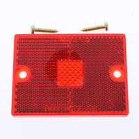 Peterson 55-15R Red Replacement Clearance Side Marker Lens 2-3/4" x 2"