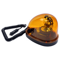Peterson V774A Amber Incandescent Revolving Light Beacon Teardrop 7.125" x 5.25"