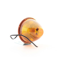 Peterson V110A Amber Acrylic Clearance Beehive Light 2-3/4" x 1-7/8" w/ Bracket