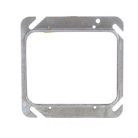 Steel City 52C37 4"x4" 2.3 cu-in 1/4D 2-Gang Pre-Galvanized Steel w/o Knockout