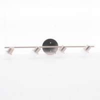 Kuzco 32"L 4-Light Brushed Nickel Fixed Rail Ceiling Track Fixture GU10 81364BN