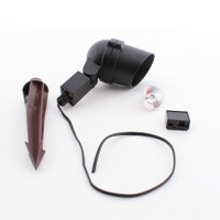 Evergreen 1091 Black Outdoor Yard Walkway Path Guide Light