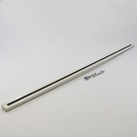 Halo Track Lighting 4' White Surface Mount Dead-End Fitting LZR104P