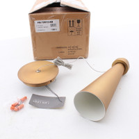 WAC Lighting PD-72912-AB LED Future 12" Pendant 3000K Aged Brass