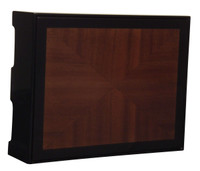 Craftmade CH1802-BO MAP Classic 2 Note Chime Rectangle Cabinet Glossy Black Oak