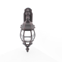 Craftmade Z324-RT Rust French Style 22" 1 Light Outdoor Wall Sconce