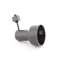 Nora Lighting NTH-104B Black 6" PAR30 Step Cylinder Trackhead Fixture E26 75W