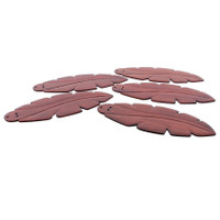 Casablanca Fan 99047 25" Outdoor 5-Piece Blade Set Tropical Carved Walnut Finish