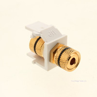 Signamax CMK-BA-WH Black 3-WAy Binding Post Module White