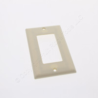 Eaton 2151A Almond 1-Gang Standard Size Thermoset Rocker Switch Cover Wallplate