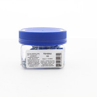 100pcs #10 x 3/4” Pan Head Combo Tapping Screws Zinc-Plated Phillips-Slotted