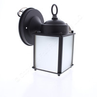 Kichler 1-Light Olde Bronze 8" Outdoor Wall 60-W  Satin Etched Glass 9611-OZS