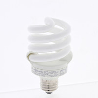 TCP 4891835K Full Springlamp E26 Spiral Light Bulb 18W 120V 35K