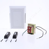 Teiber Bronze 2-Light Push Button Door Chime C102L-BZ