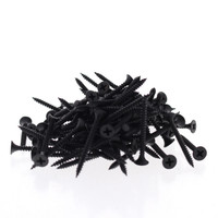 100-Pack DW6158J Bugle Head Philips Drywall Screws #6 x 1-5/8" Black Phosphate