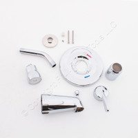Cleveland Cornerstone 40311C Chrome Lever Faucet Shower Head w/ Trim Made in USA