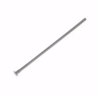 Jones Stephens 3/8" x 12" Toilet Riser Closet Supply Brushed Nickel S44-03BN