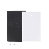 Thomas & Betts S340WHE White 1-Gang Metal Blank Cover