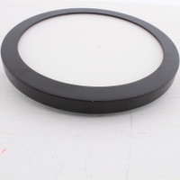 Maxim Black Wafer 7" RD LED Wall/Flush Mount 3000K 57712WTBZ