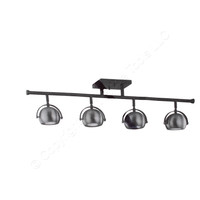 Kichler Lighting 42589BK Four Rail Light from The Solstice Collection, Black