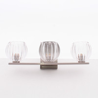 Elegant Lighting 1517W18BN Monticello 3 LT Brushed Nickel Vanity Light