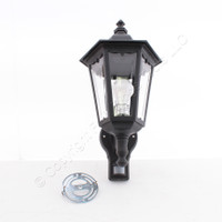 Advanced Lighting Single Black Wall Light S74SCM-BK