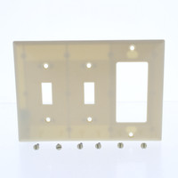 Eagle Ivory Standard Switch Cover Decorator Gfci Gfi Thermoset Wallplate 2173V