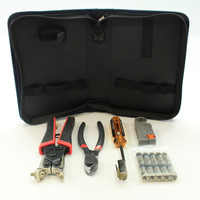 Platinum Tools 90134 Sealsmart Pro Compression Coax Kit with Nylon Zip Case