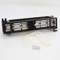 Platinum Tools 660-12C6 12 Port Cat6 Non-Shielded Patch Panel