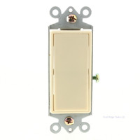 Preferred Industries WH4100 Ivory Single Pole 15A Rocker Light Switch Control