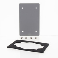 Carlon E980CN-CAR Non-Metallic 1-Gang Weatherprrof Blank Cover Box