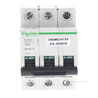 Schnedier MG24154 63A 3-Pole Circuit Breaker 480Y/277V DIN Rail Mount