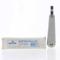 Leviton 46666-BT Punch Down Termination Tool for 20-26 GA Unstripped Wire