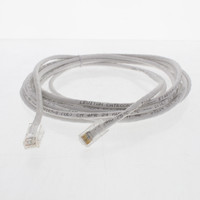 Leviton 5EPC-15W White Cat5e 15ft Ethernet Cable Patch Cord Network White Boot