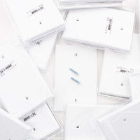 Hubbell PJ13W White Unbreakable Mid-Size Cover 1-Gang Nylon Blank Wallplates Box Mount 25-pack
