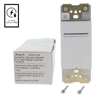 Leviton Magnetic Low Volt Dimmer SP & 3-Way Preset Lighted White
