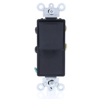 Leviton Black COMMERCIAL 4-Way Decora Rocker Light Switch 15A