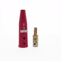 Lenco LC-10-05047 1-Series #4 AWG 1/0 Red Single Set Screw Connector Male