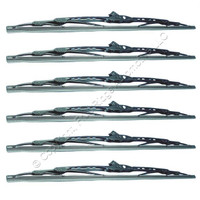 6 Rain-X 5079310 Heavy Duty Commercial Vehicle Windshield Wiper Blades 19"