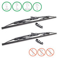 2 Rain-X 5079307 Heavy Duty Commercial Vehicle Windshield Wiper Blades 16"