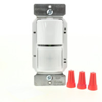 WattStopper WS-250-W PIR White Wall Switch Sensor 120/277VAC, 60HZ 1000VA@120V