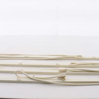 Wiremold Ivory Finish Cord Ended Strip Relocatable Power Tap V20-C4 4-pack